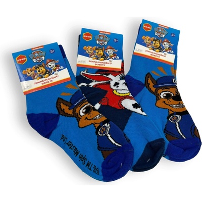 Paw patrol chlapecké vysoké ponožky Tlapková patrola modrá