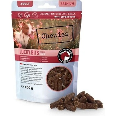 Chewies Lucky Bits S koňským masem 100 g