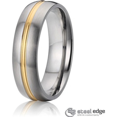 Steel Wedding Snubné prstene chirurgická ocel SSPL010