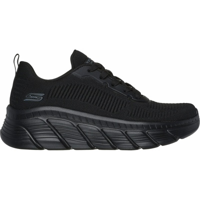 Skechers dámska vychádzková obuv BOBS B FLEX HI FLYING HI čierna