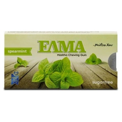 ELMA ŽUVAČKY SPEARMINT – MASTICHA A MÄTA 13 G