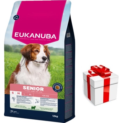 Eukanuba SENIOR Small & Medium LAMB & RICE 12 Kg