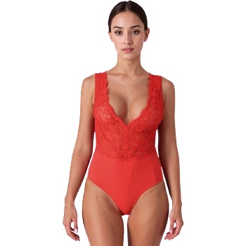 Passion Дантелено боди Charming Touch Red, XL