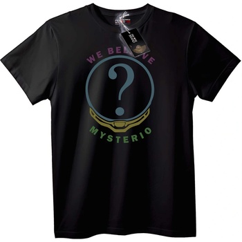 NOONEBRAND Тениска Mysterio Вярваме - XS, Black