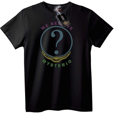 NOONEBRAND Тениска Mysterio Вярваме - XS, Black