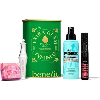 Benefit Cosmetics КОМПЛЕКТ BENEFIT COSMETICS Extra Glam Infused - Full-Face Christmas Beauty Set Комплект дамски