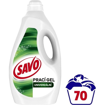 Savo prací gel barevné i bílé prádlo 70 PD 3,5 l