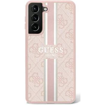 GUESS Samsung Galaxy S23 pink hardcase 4G Printed Stripe (GUHCS23SP4RPSP)