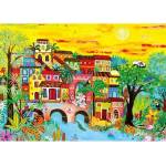 Magnolia - Puzzle Houses in the Forest - 1 000 piese
