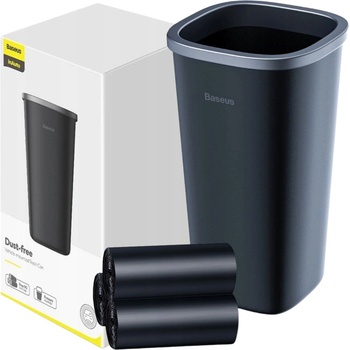 Púzdro Baseus Dust-free Vehicle-mounted Trash Can(Trash Bag 3 roll/90) čierne