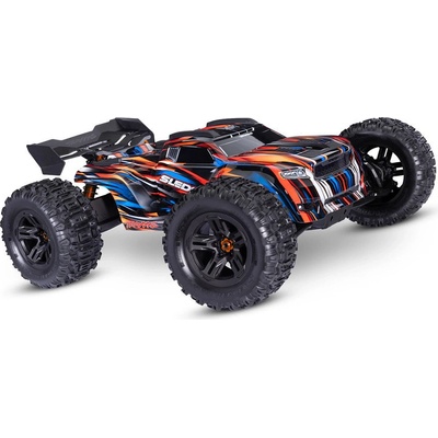 Traxxas Sledge RTR s belted pneu oranžový 1:8