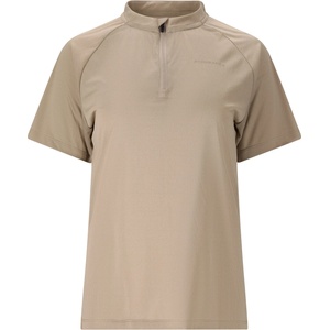 ENDURANCE Дамска фланелка с къс ръкав за колоездене ENDURANCE Women's Crow Melange Cycling/MTB S/S Shirt Cycling jersey - Lilac Gray - размер 44 (EU) (156-2412-0316)