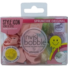 Invisibobble Sprunchie Duo Retro Dreamin Hue-Man Love