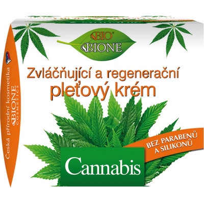 BC Bione Cosmetics Bio Cannabis zvláčňující a regenerační pleťový krém 51 ml