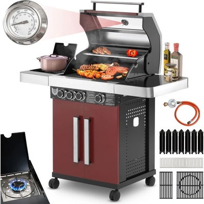 MAXXUS BBQ Chief 6.0, červená