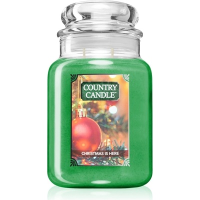 Country Candle Christmas is Here 652 g