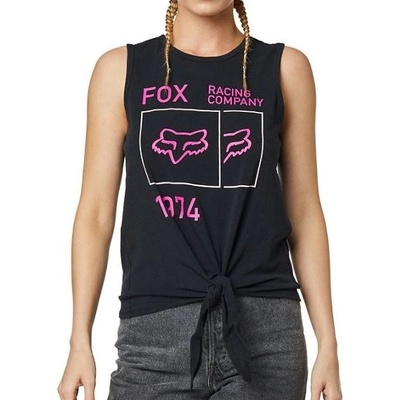 Fox Fox SquaRed Tie Tank Black
