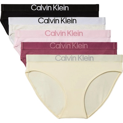 CALVIN KLEIN nohavičky 5PACK Extra Soft cotton stretch pastel tones