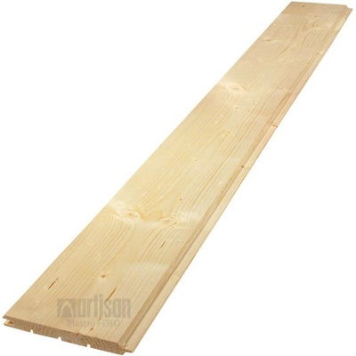 Palubky obkladové 14x121x3000 KP - Severský smrk, kvalita AB