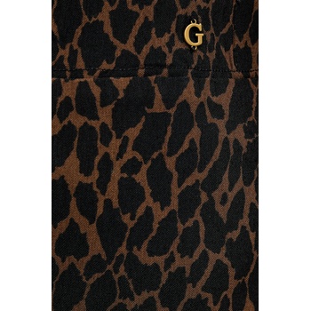 Guess Пола Guess CRETA в кафяво среднодълга с кройка тип молив W5BD84 W2362 (W5BD84.W2362)