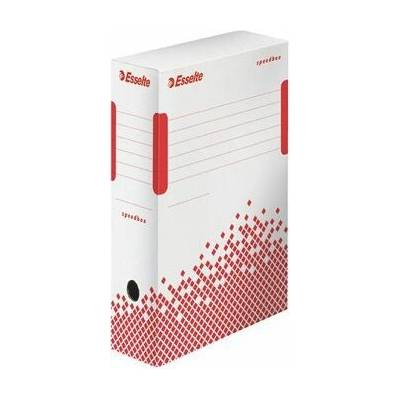 Esselte Archivní box Speedbox 100 mm bílý/červený