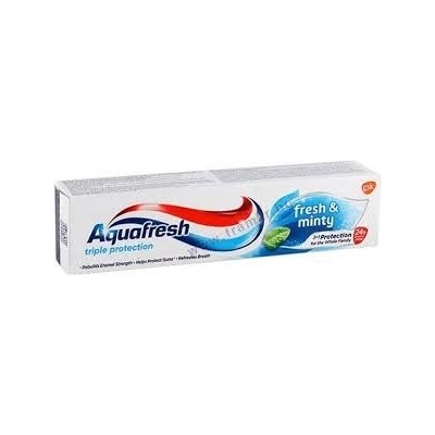 Aquafresh Паста за зъби Aquafresh Тройна защита Fresh and Minty , 50 мл (AQTRPR50)