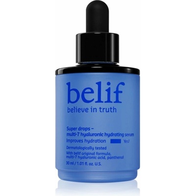 Belif sérum s kyselinou hyaluronovou Super Drops Hyaluronic Hydrating Serum 30 ml