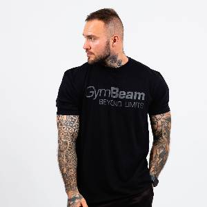 GymBeam Мъжка тениска Beyond Limits Black L