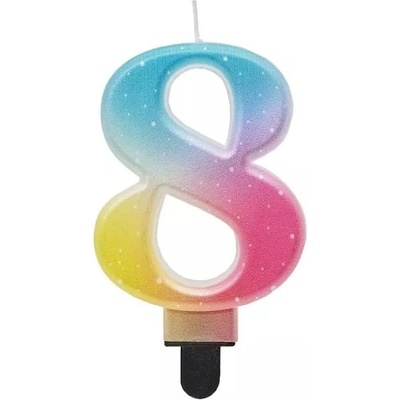 Godan Красота и чар: Свещ фигура, пастелна дъга - 8 (sf-opa8)