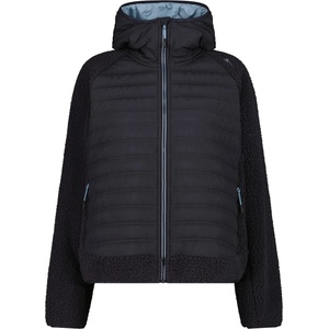 CMP Дамско синтетично яке CMP Women's Jacket Hybrid Fix Hood 36P1446 Hybrid jacket - Antracite - размер 36 (EU) (104-6680-0112)