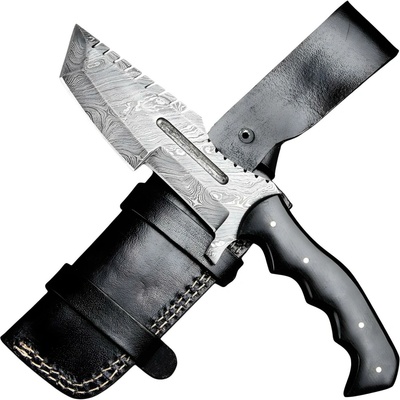 IZMAEL Damaškový outdoorový nůž LP 38745 Černá 16.5 cm