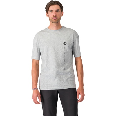 Castelli Innovation Logo tee Melange gray