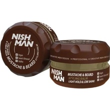 Nishman Beard and Moustache Styling Balm stylingový balzám na bradu a fúzy 100 ml