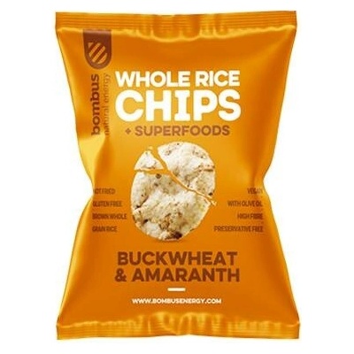 BOMBUS Rýžové chipsy pohanka amarant 60g