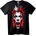 NOONEBRAND Тениска с Пънк Рок Лице - 7XL, White
