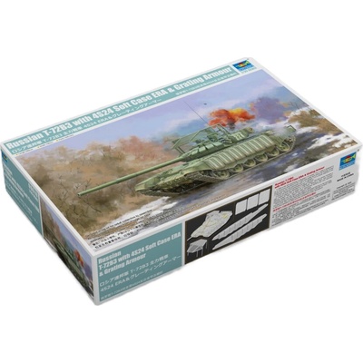 Trumpeter T 72B3 with 4S24 Soft Case ERA & Grating Armor 1:35
