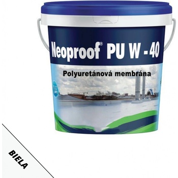 Neoproof PU W-40 - tekutá polyuretánová hydroizolácia: 13 kg Biela