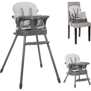 Lorelli Столче за хранене 3 в 1 Lorelli - Siesta, Grey Leather (10100532506) - ozone