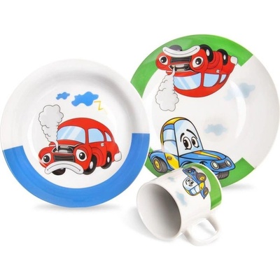 soupr. 3díl. AUTO, děts.jídel. porcelán