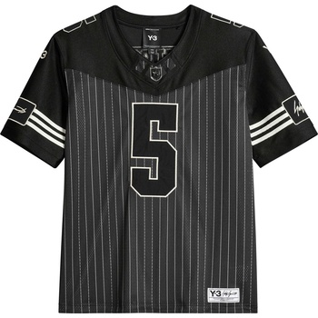 Y3 Тениска Y3 Men's Elite AFL Jersey T-Shirt - Black