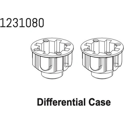 Absima 1231080 Differential Cover CR4.4 2