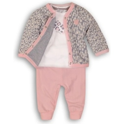 Dirkje Set 3-dielny C-SO SOFT HAPPINESS Pink-Grey