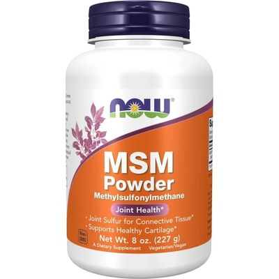 Now Foods MSM čistý prášek 227 g