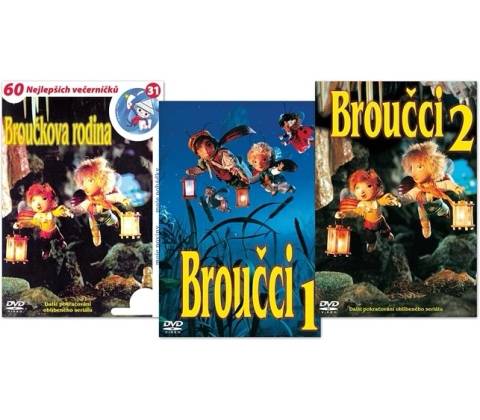 Broučci 1,2,3 DVD