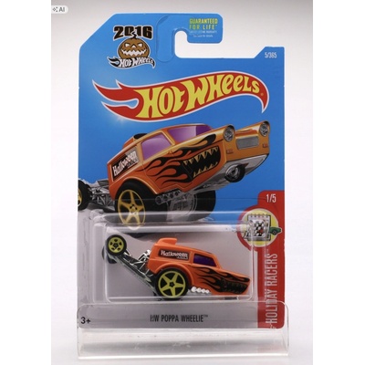 Mattel Hot Wheels POPPA WHEELIE 1:64