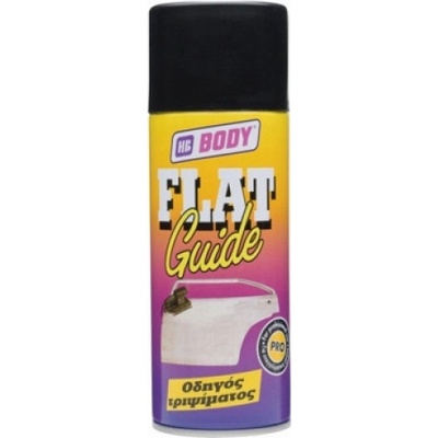 HB BODY Flat guide spray 400 ml čierny