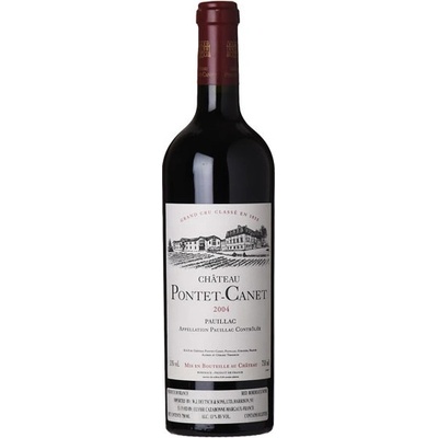 Chateau Pontet-Canet Pauillac červené 2004 13% 0,75 l (holá láhev)