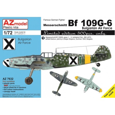 AZmodel Messerschmitt Bf 109 G-6 Bulgarian Air Force 1:72