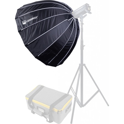 Lensbot parabolický Easy up softbox 120 cm grid voštiny