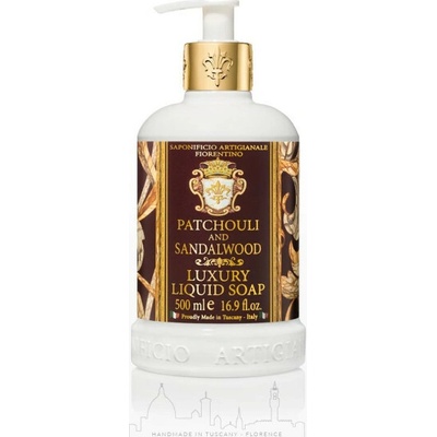 Saponificio Artigianale Fiorentino tekuté mydlo patchouli a santalové drevo 500 ml